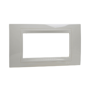 Unica Allegro - cover frame - 4 modules - ivory