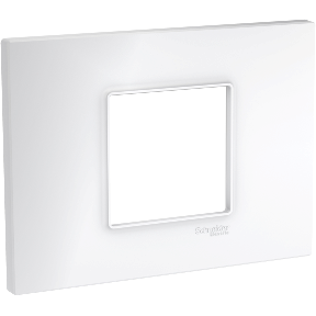 Unica Quadro - cover frame - 2 modules - white