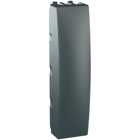 Unica Top/Class - blind cover plate for - 0.5 m - graphite