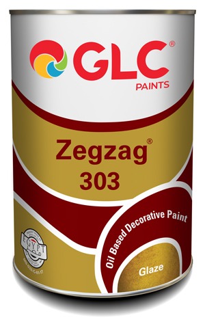 Zigzag Glaze 303 Painting - 0.75 Liter