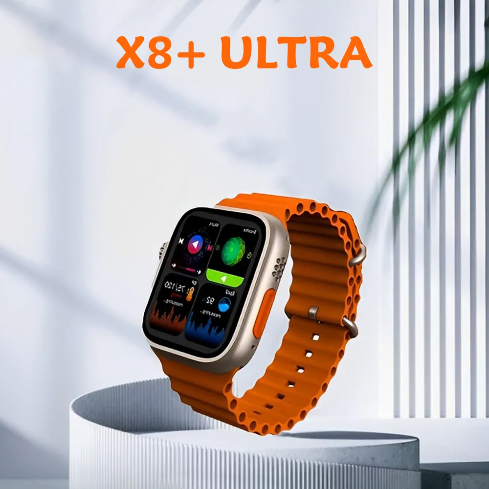 Smart Watch X8+ Ultra  ساعة ذكية متميزة بمواصفات رائعة